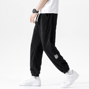 雪尼尔灯芯绒秋季卫裤束脚秋冬休闲加绒K39常规35元加绒45元，男装休闲裤，四季星座303A