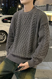 MY8267男士毛衣秋冬季潮流针织衫青少年学生款加绒常规37加绒47，男装针织衫/毛衣，四季星座303A