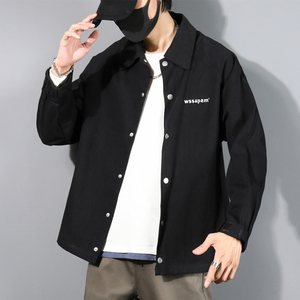 外套男春秋款工装夹克薄款潮牌棒球服冬JK2021常规P32加绒P42图片