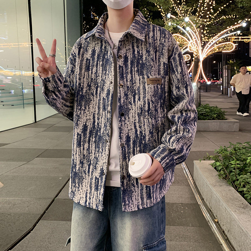 男装夹克男奢侈风新款外套衣服潮牌上装春季新款JK2024,男装夹克,四季星座303A