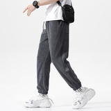 雪尼尔灯芯绒秋季卫裤束脚秋冬休闲加绒K39常规35元加绒45元，男装休闲裤，四季星座303A