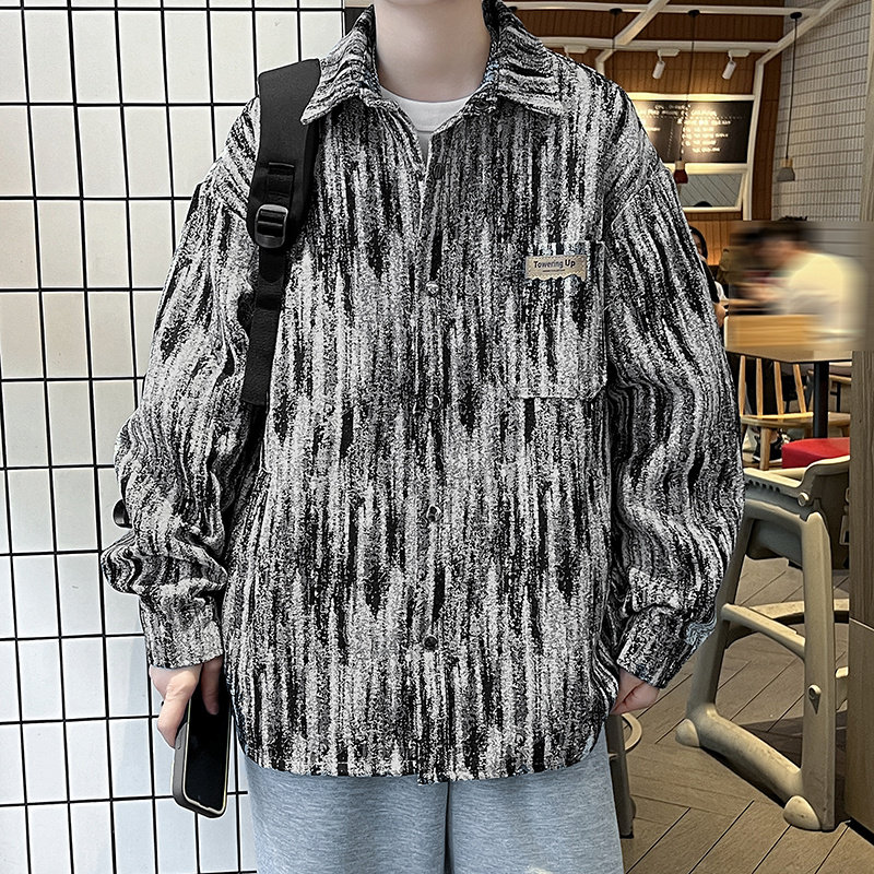 男装夹克男奢侈风新款外套衣服潮牌上装春季新款JK2024,男装夹克,四季星座303A