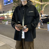 JK2025男士外套衬衫长袖衬衣春秋冬装夹克工装上衣服常规30加厚40，男装夹克，四季星座303A