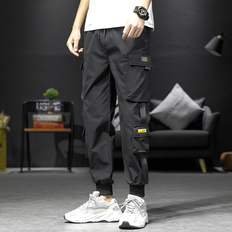 2026春款男休闲裤束脚裤运动裤哈伦裤子九分裤工装长裤K15-P25，男装工装外套，四季星座303A