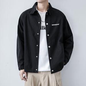 秋冬新款加绒男学生夹克校服上衣宽松外套JK2021常规P32加绒P42