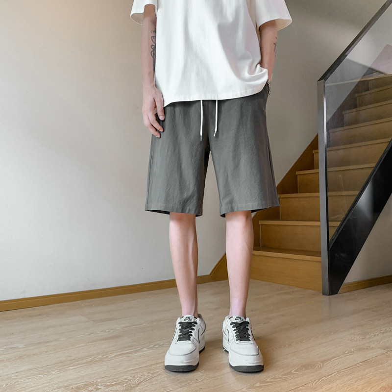 居家裤沙滩裤学生短裤大裤衩风新中式棉麻亚麻休闲裤子K600,男装牛仔裤,四季星座303A