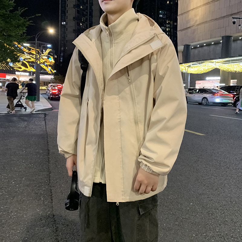 摇粒绒外套Y01P30冲锋衣JK8008P35摇粒绒+冲锋衣Z318P65,男装夹克,四季星座303A