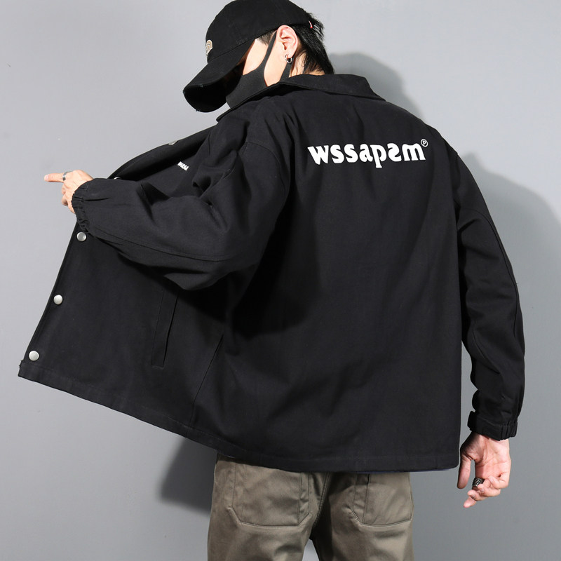 外套男春秋款工装夹克薄款潮牌棒球服冬JK2021常规P32加绒P42,男装夹克,四季星座303A