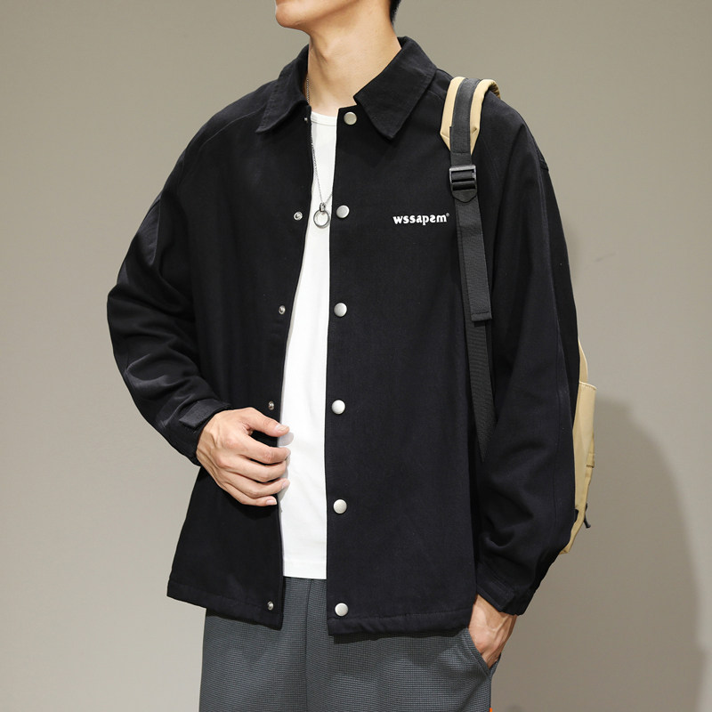 秋冬新款加绒男学生夹克校服上衣宽松外套JK2021常规P32加绒P42,男装夹克,四季星座303A