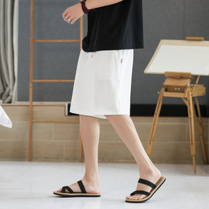 短裤男外穿夏季潮流韩版百搭宽松休闲裤潮牌ins运动速干5分裤K600图片