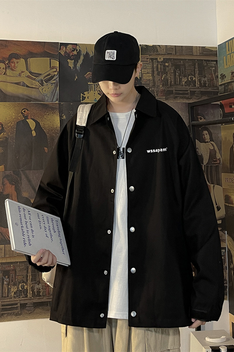 外套男春秋款工装夹克薄款潮牌棒球服冬JK2021常规P32加绒P42,男装夹克,四季星座303A