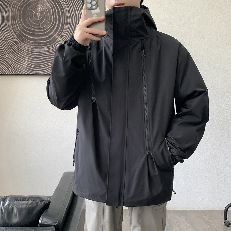 摇粒绒外套Y01P30冲锋衣JK8008P35摇粒绒+冲锋衣Z318P65,男装夹克,四季星座303A