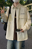 jk2025长袖衬衫男春秋季外套秋装衬衣青少年学生潮牌夹克上衣服，男装夹克，四季星座303A