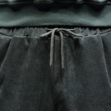 爆！2026春季新款大码休闲裤九分裤薄款灯芯绒束脚哈伦裤K888P23，男装休闲裤，四季星座303A