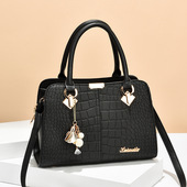 简约妈妈包单肩包斜挎包质优耐磨 女士手提包韩版 简约2023新款 时尚