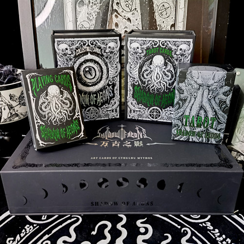 万古之影克苏鲁暗黑塔罗韦特系/角色收藏卡Shadow of Aeons Tarot