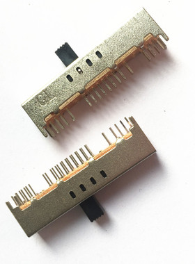 适配器滑动开关8档36脚SS48D01(4P8T)立式拨动开关 SS-48D01VG5