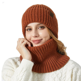 东北防寒装备哈尔滨穿搭秋冬季旅游保暖帽子围巾套装男式套头帽女