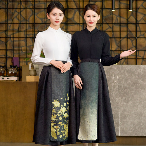 新款餐饮秋冬可拆卸马面裙24亿珑