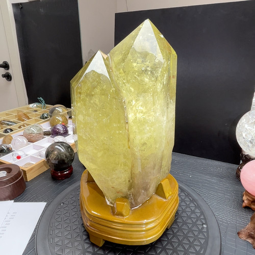 黄水晶柱性价比8910g