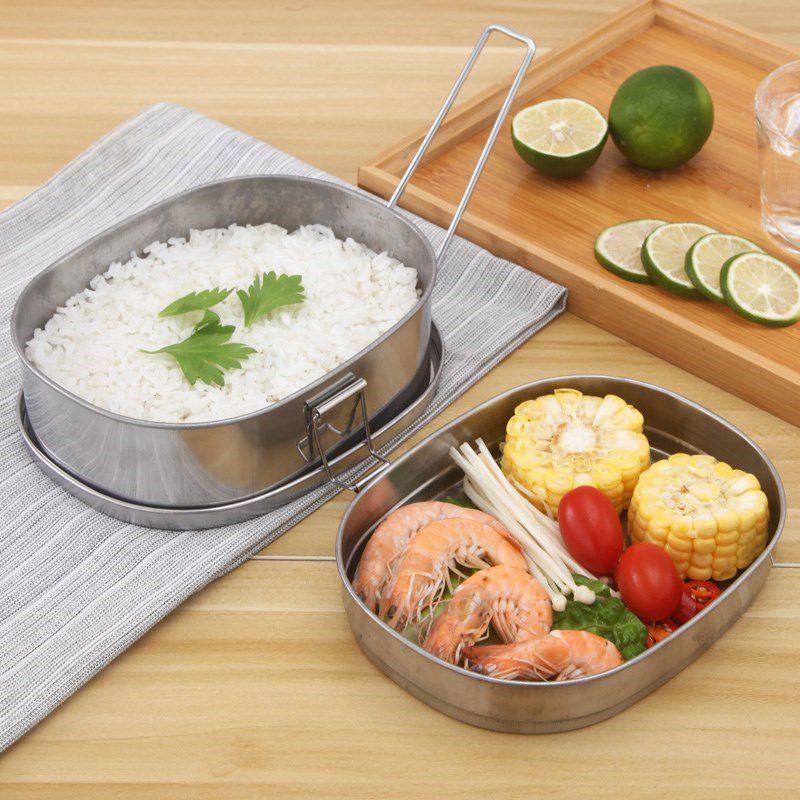 不繡鋼飯盒有蓋不鏽鋼飯盒長方形帶蓋成人加厚鐵飯盒食堂蒸飯盒老在類目 餐飲具, 餐具, 飯盒/保溫桶/保溫提鍋中 - 來自Buy2taobao.com提供專業的淘寶代購服務