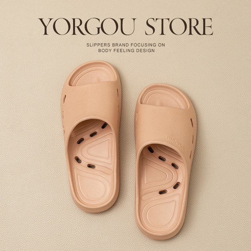 远港2025新款漏水镂空凉拖鞋女夏季浴室洗澡卫生间防滑eva男防臭