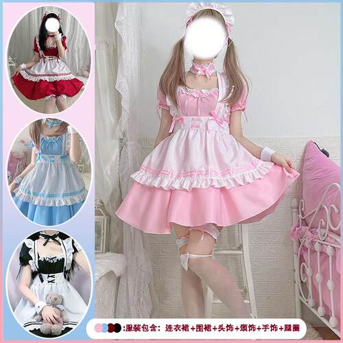 女仆装cosplay洛丽塔萝莉套装大