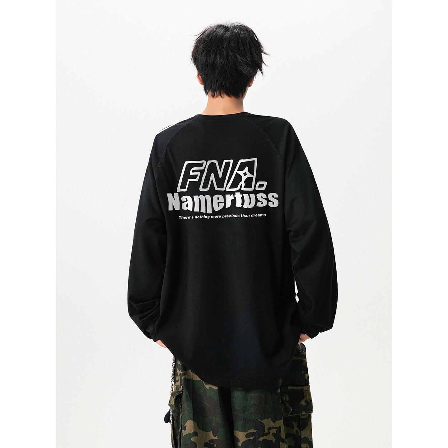 2025秋季新款270克双纱长袖T恤A336-HH1433-特P45（纯棉）,男装T恤,电商A336-1