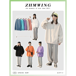 21年秋季新款圆领卫衣  197-5-WY002-P38 控价48图片