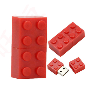 积木U盘乐高玩具学生创意纪念品礼物usb定制印LOGO优盘儿童随身碟