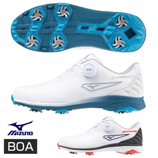 日本直邮MIZUNO美津浓男士宽楦BOA软钉高尔夫球鞋24年款正品代购