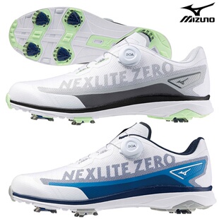 日本直邮Mizuno美津浓专业高尔夫球鞋男3E BOA超轻防水软钉鞋正品