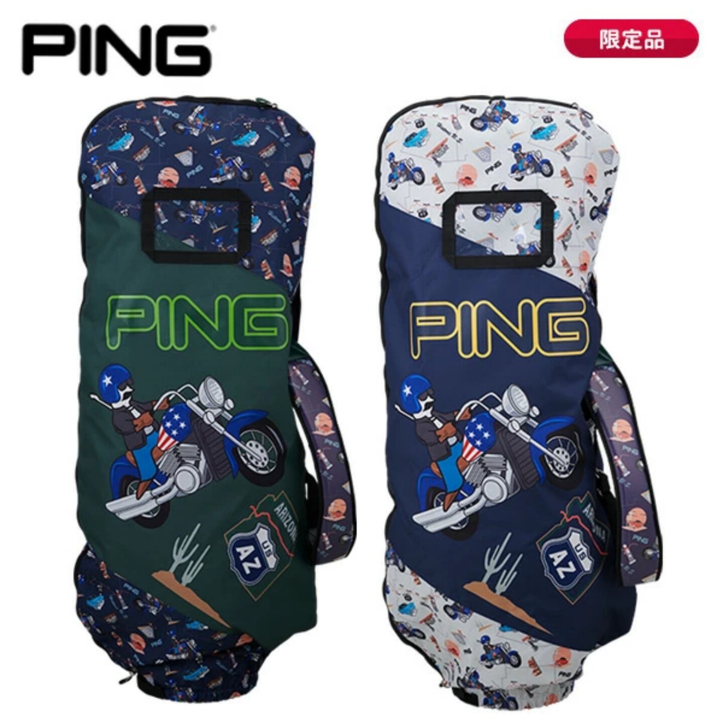 25新品限量日本Mr. PING GOLF男女高尔夫球包轻便折叠包旅行球包