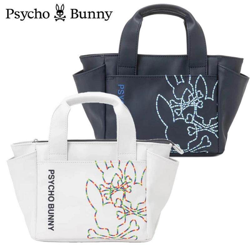 日本骷髅兔高尔夫手拎手提包托特包Psycho Bunny 24新款正品代购