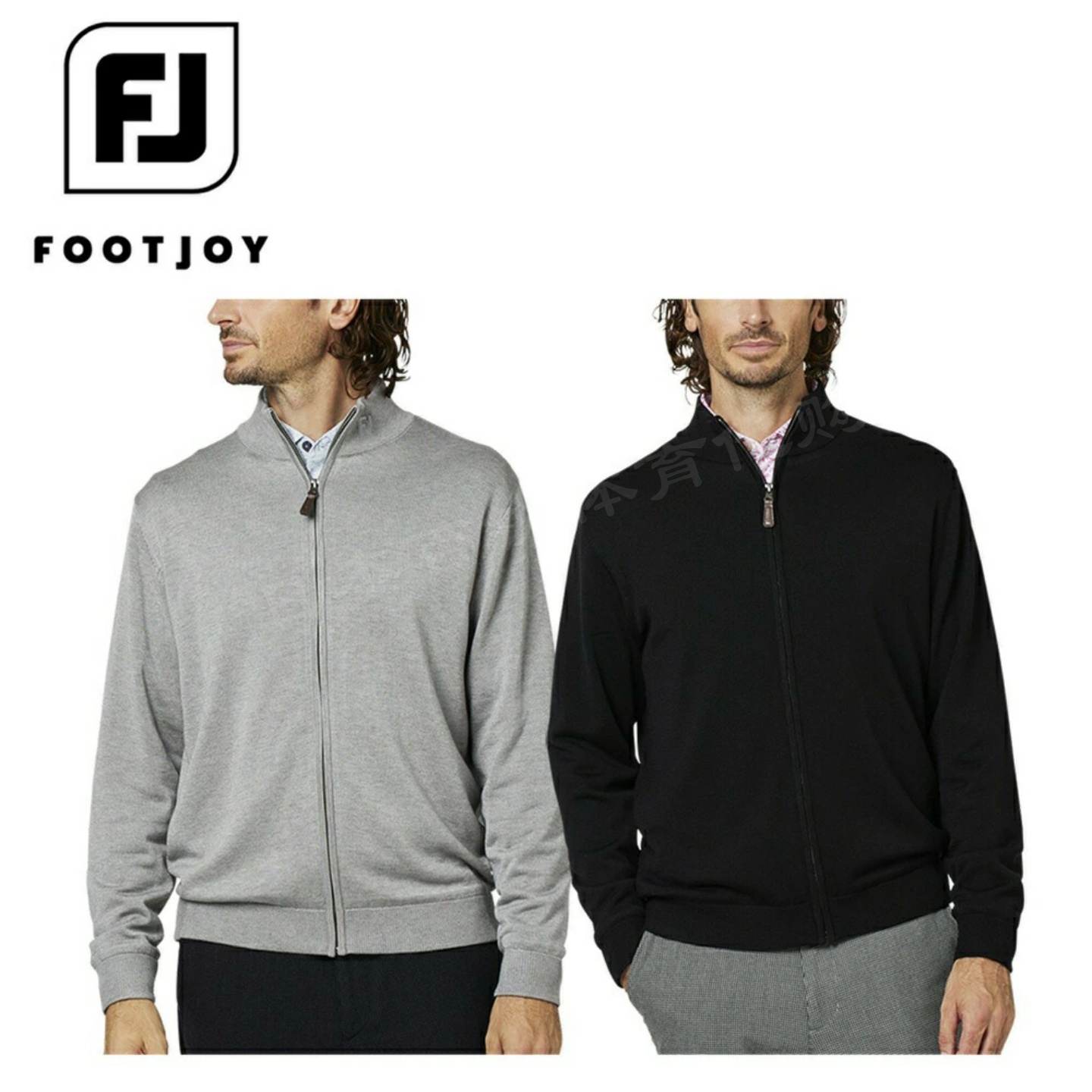 25年秋冬日本Footjoy FJ高尔夫男装防风内衬针织毛衣外套夹克正品