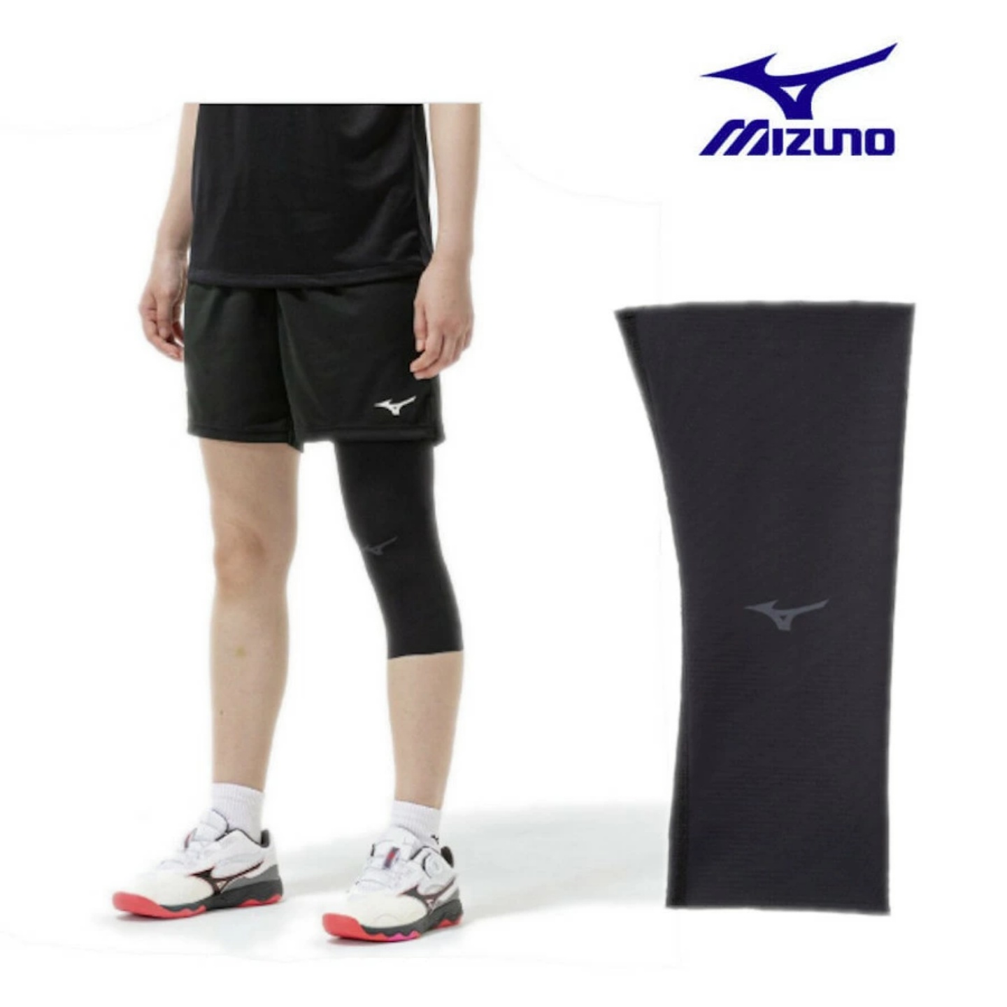 25新ASICS亚瑟士长款运动护膝