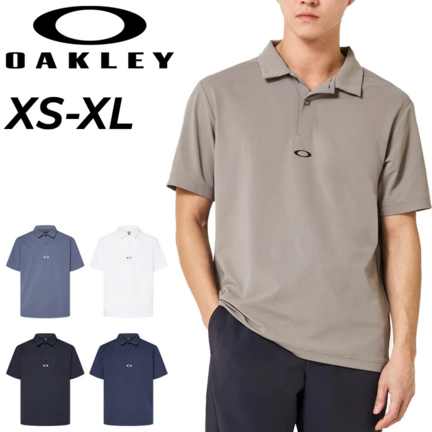 日本Oakley欧克利26年春夏男士短袖T恤高尔夫服装POLO衫正品代购