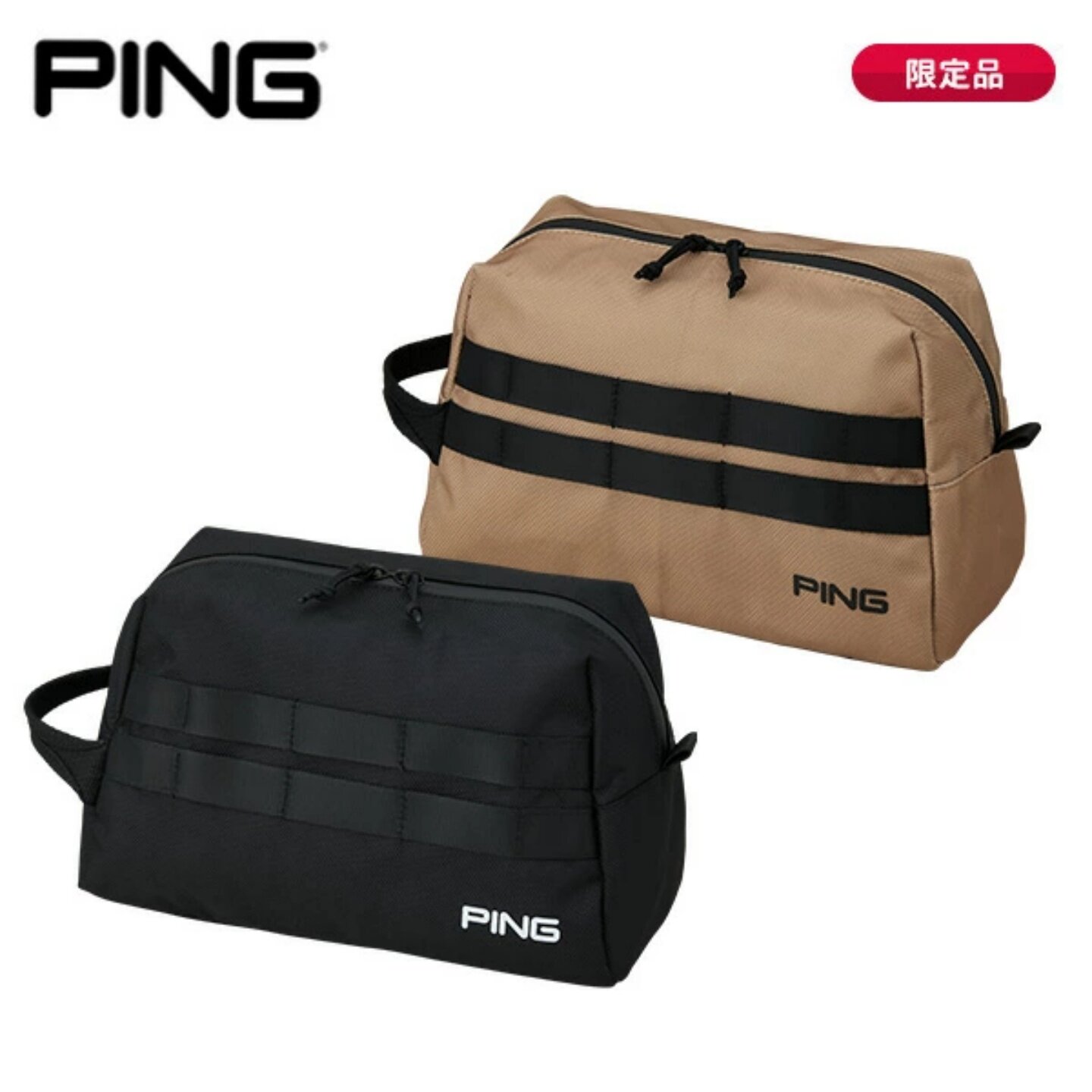 25年新款日本PING GOLF男女高尔夫周边手拿包随行收纳包正品代购