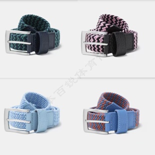 26年新款日本Footjoy FJ男士高尔夫球腰带春夏弹力网状编织款代购