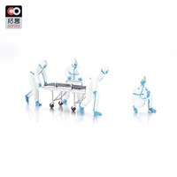 Маленькие минифигурки, кукла, герои, униформа врача, масштаб 1:64