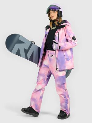 外贸原单出口欧洲女款高端FOB滑雪服套装防水15000 滑雪服滑雪裤