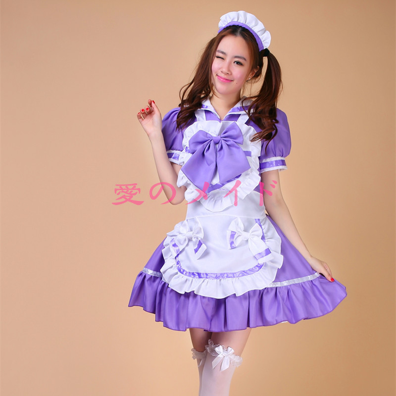 新款日系水手女仆装 cosplay女仆 动漫女仆装 餐厅女仆制服