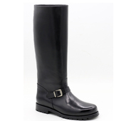 哈雷男士 厚底高筒靴真皮牛皮部队马靴骑士靴子礼宾靴长筒靴德国