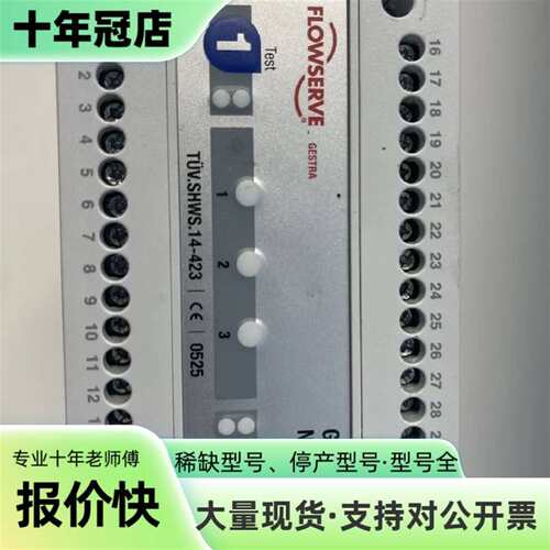 议价Gestra Flowserve NRS 1-51水位限制可维修翻新