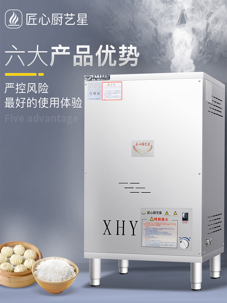 燃气蒸汽发生器蒸馒头酿酒煮豆浆蒸汽锅炉天然气液化气节能蒸汽机