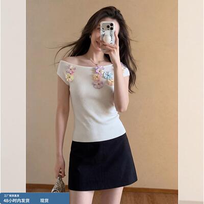 特别漂亮上衣设计感超好看的小众女2026夏新款女士时尚高级感大码