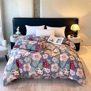 160 170 180 全棉加厚磨毛被套纯棉被罩130 200 150 190 210 140