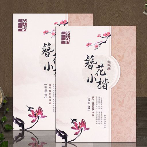 古风临摹彩页漂亮硬笔书法练字帖