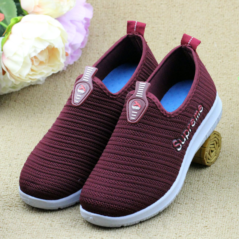 新款老北京女春季中老年人妈妈平底软底透气老人奶奶单鞋网面布鞋,女鞋,深口单鞋,淘宝优惠券,粉丝福利购,淘宝优惠卷