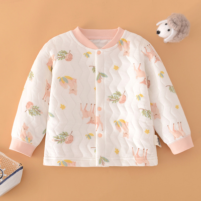 冬季儿童保暖开衫上衣